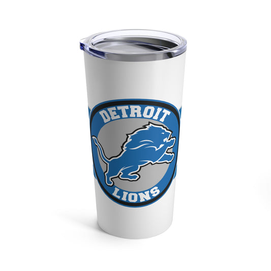 Personalized Detroit Lions 20oz Travel Mug Tumbler