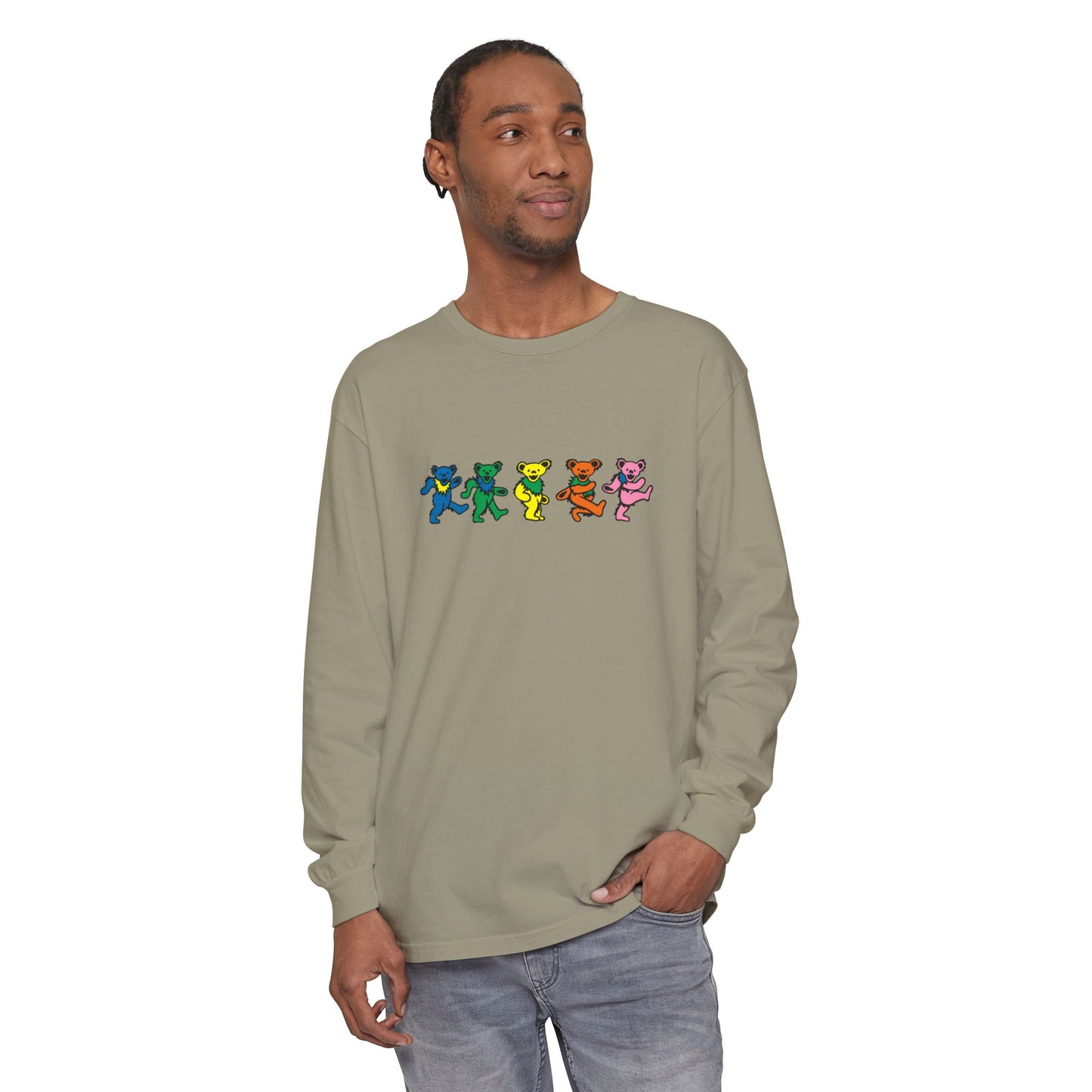 Dancing Bears Vineyard Collection Unisex Garment-dyed Long Sleeve