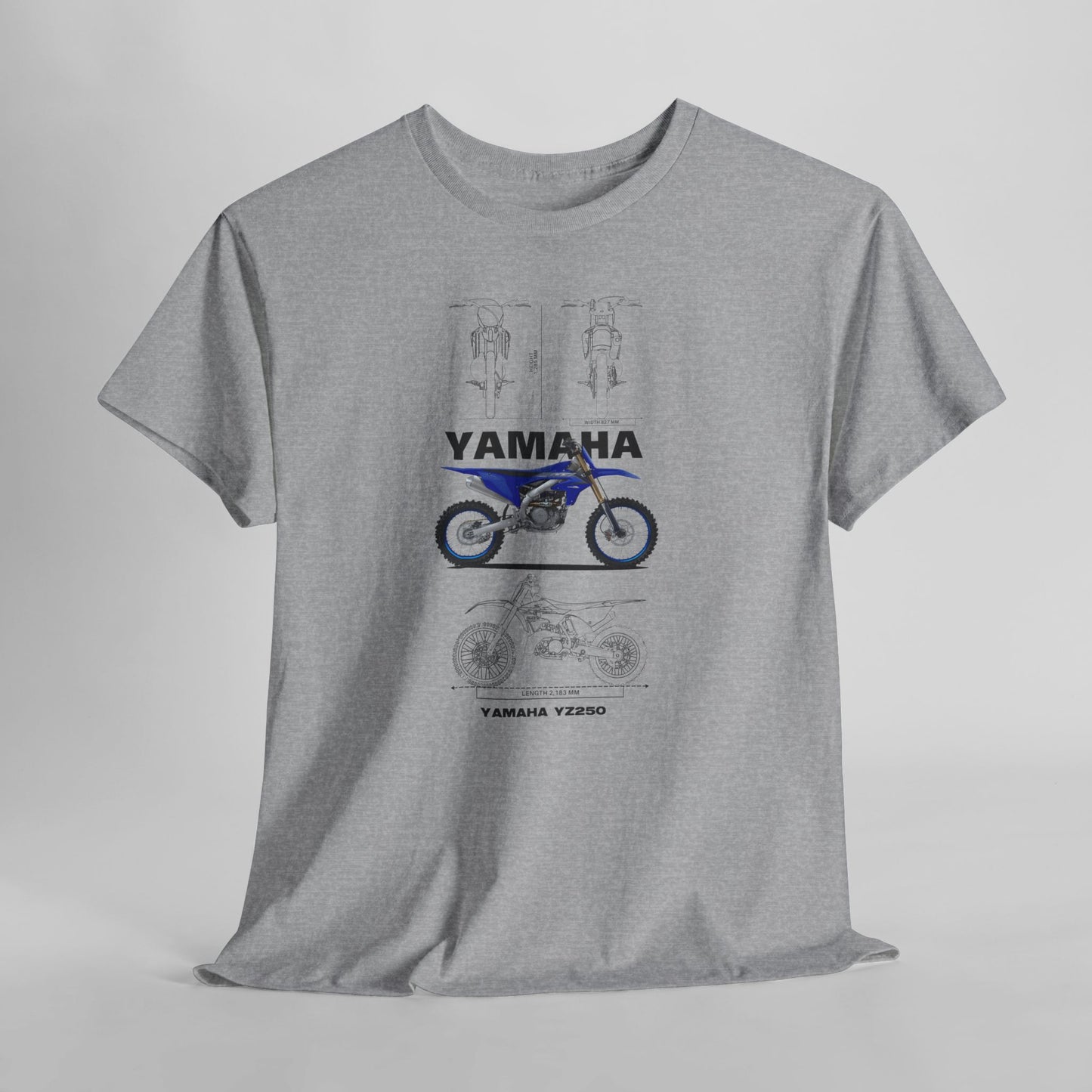 Yamaha YZ250 Blueprint Collection Unisex Cotton Tee