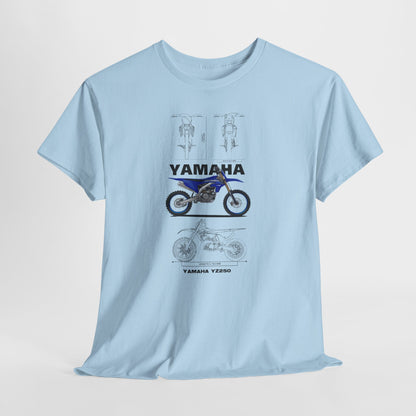 Yamaha YZ250 Blueprint Collection Unisex Cotton Tee