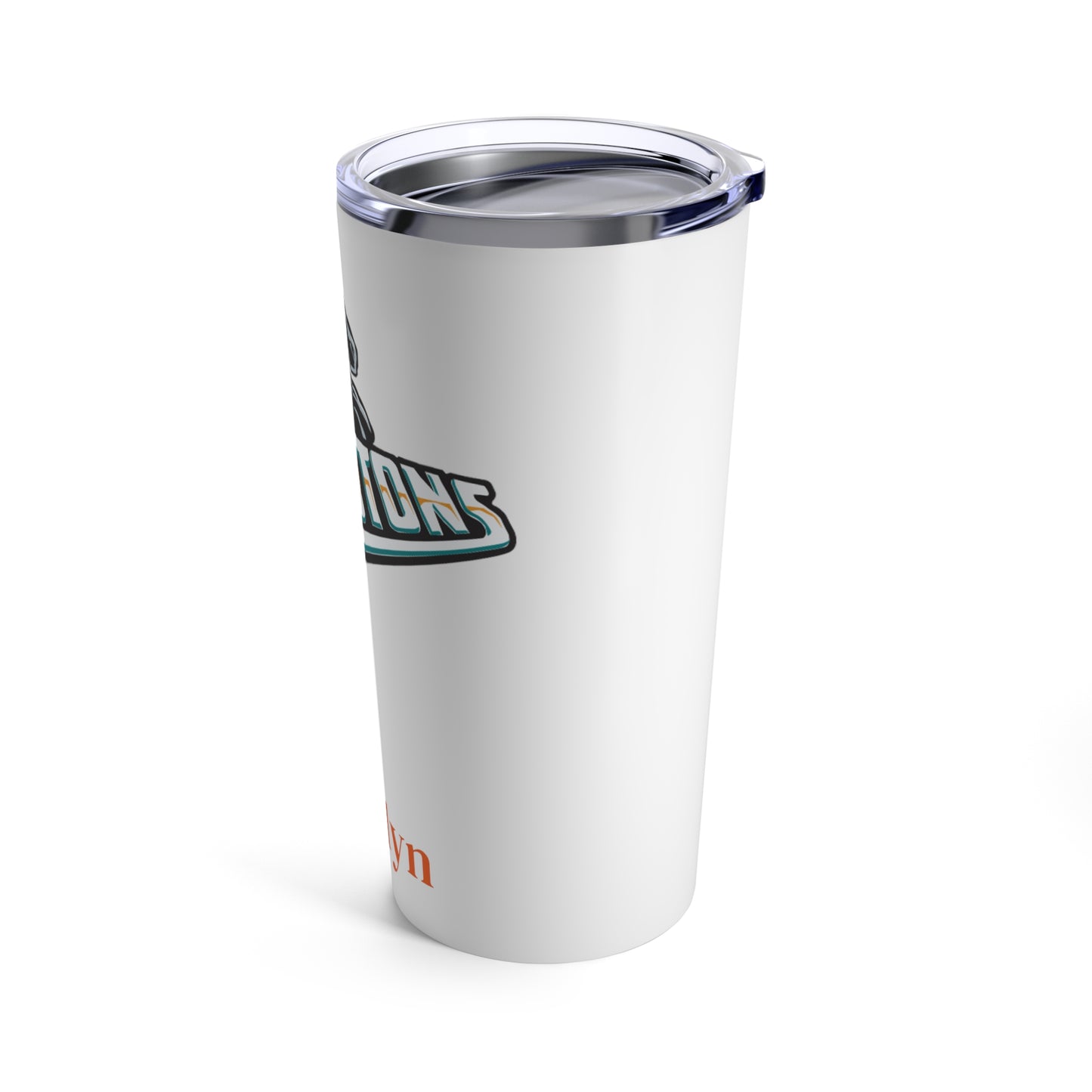 Personalized Detroit Pistons 20oz Travel Mug Tumbler