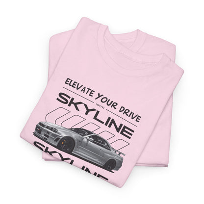 Nissan Skyline Blueprint Collection Unisex Cotton Tee