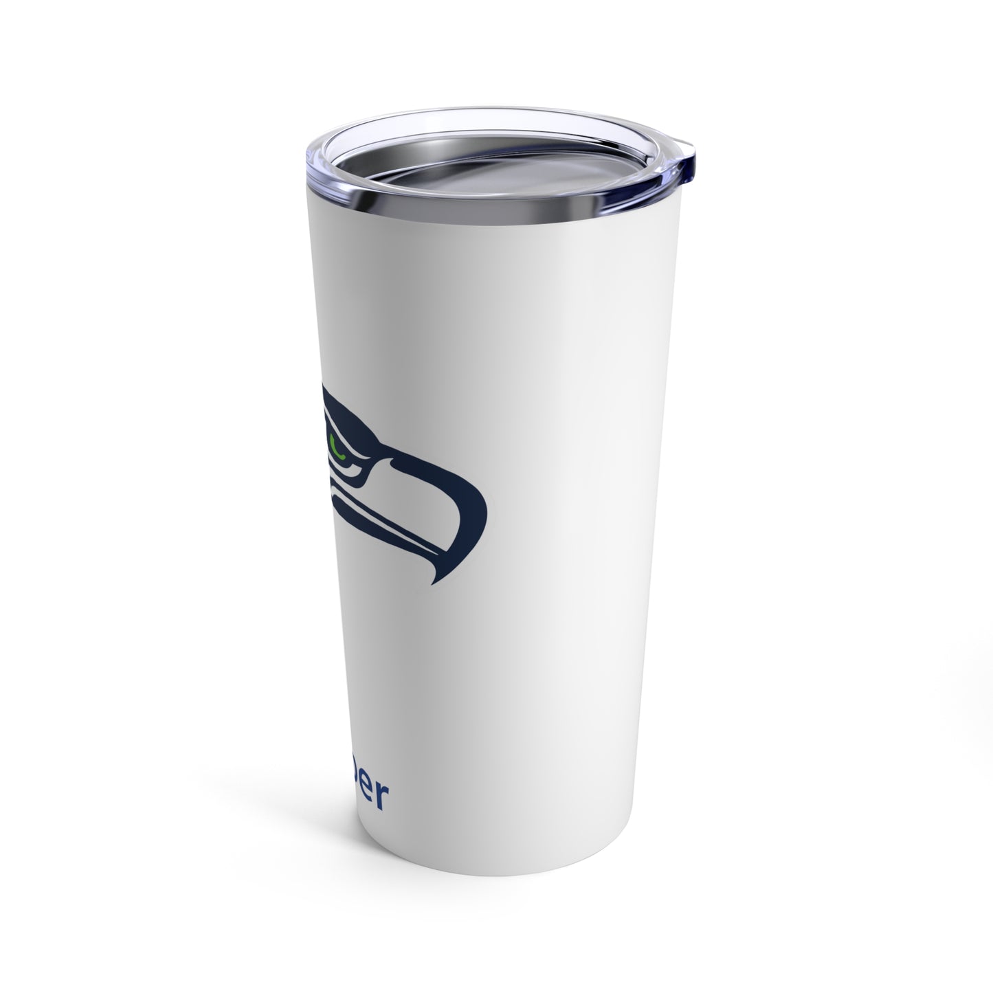 Personalized Seattle Seahawks 20oz Travel Mug / Tumbler + Vacuum-Insulated } Add