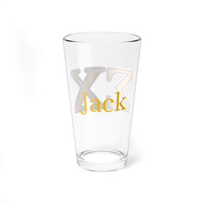 Personalized Sigma Chi Fraternity Pint Glass - 16oz - Drinking Glass