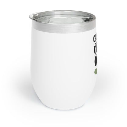 12oz Wine Tumbler - Camping Vibes