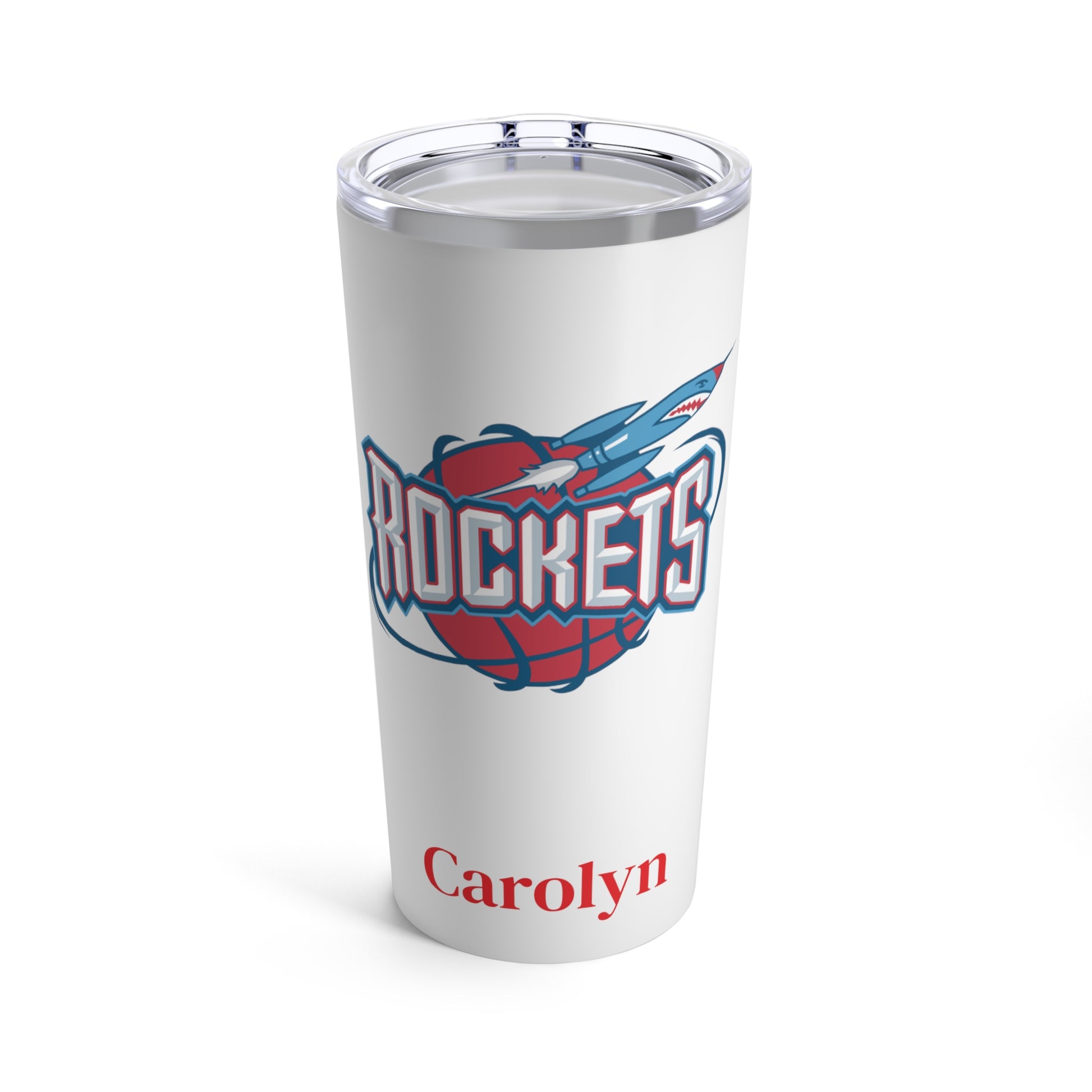 Personalized Houston Rockets 20oz Travel Mug Tumbler