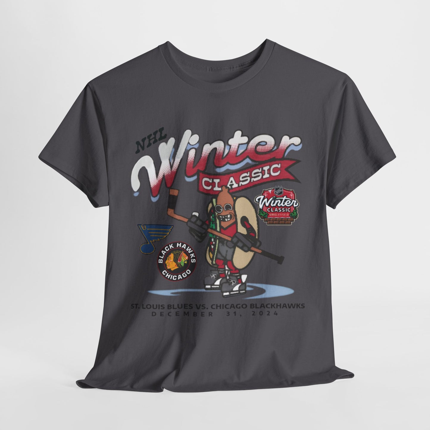 NHL Winter Classic 2024 Grateful Dead Steal Your Face T-Shirt - NHL