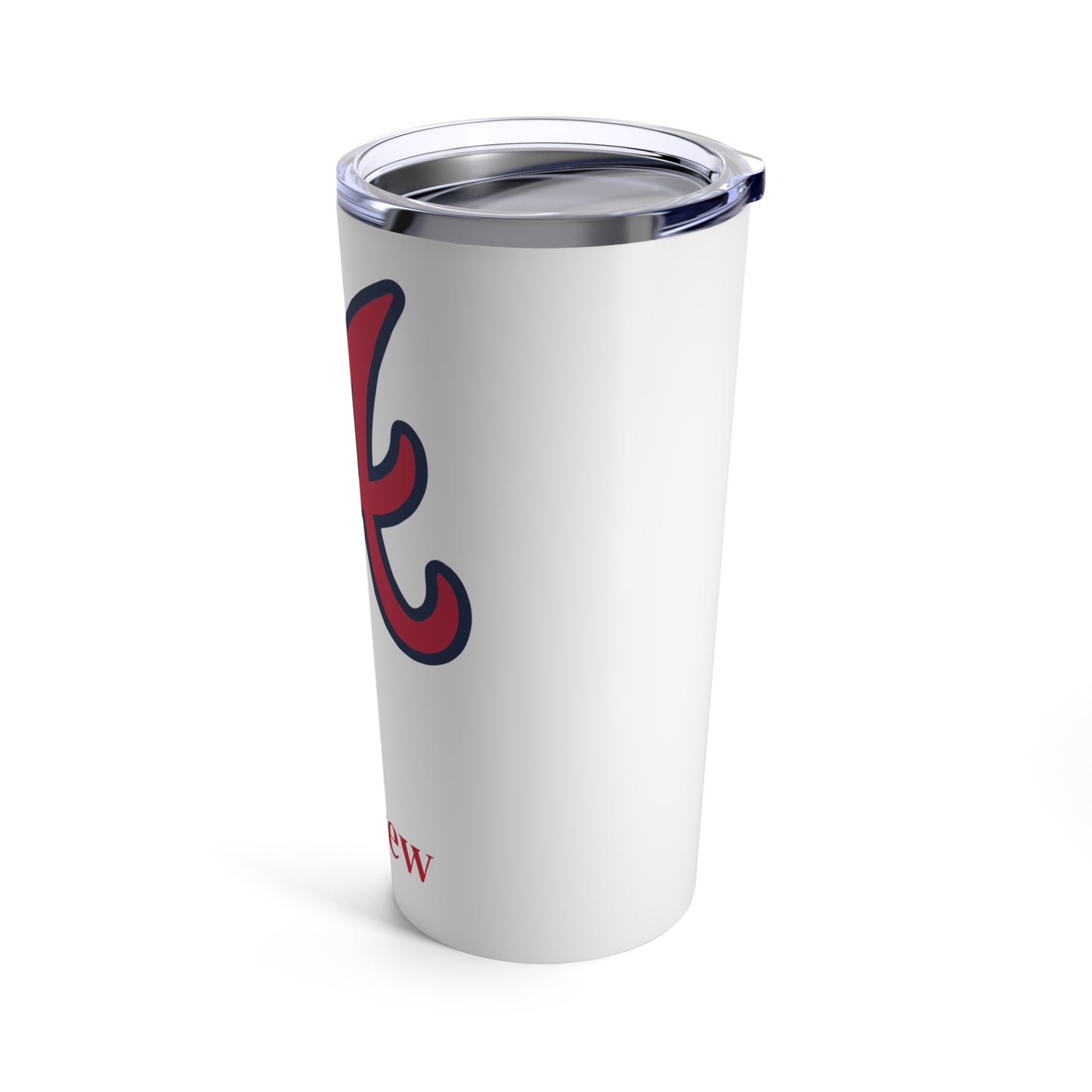 Personalized Atlanta Braves 20oz Travel Mug / Tumbler + Vacuum-Insulated } Add