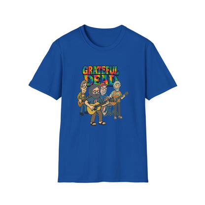 Jerry and The Boys - Life is dead. Grateful Dead TShirt