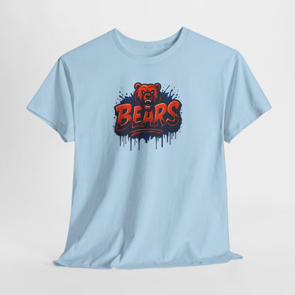 Chicago Bears Art Unisex Premium Cotton Tee