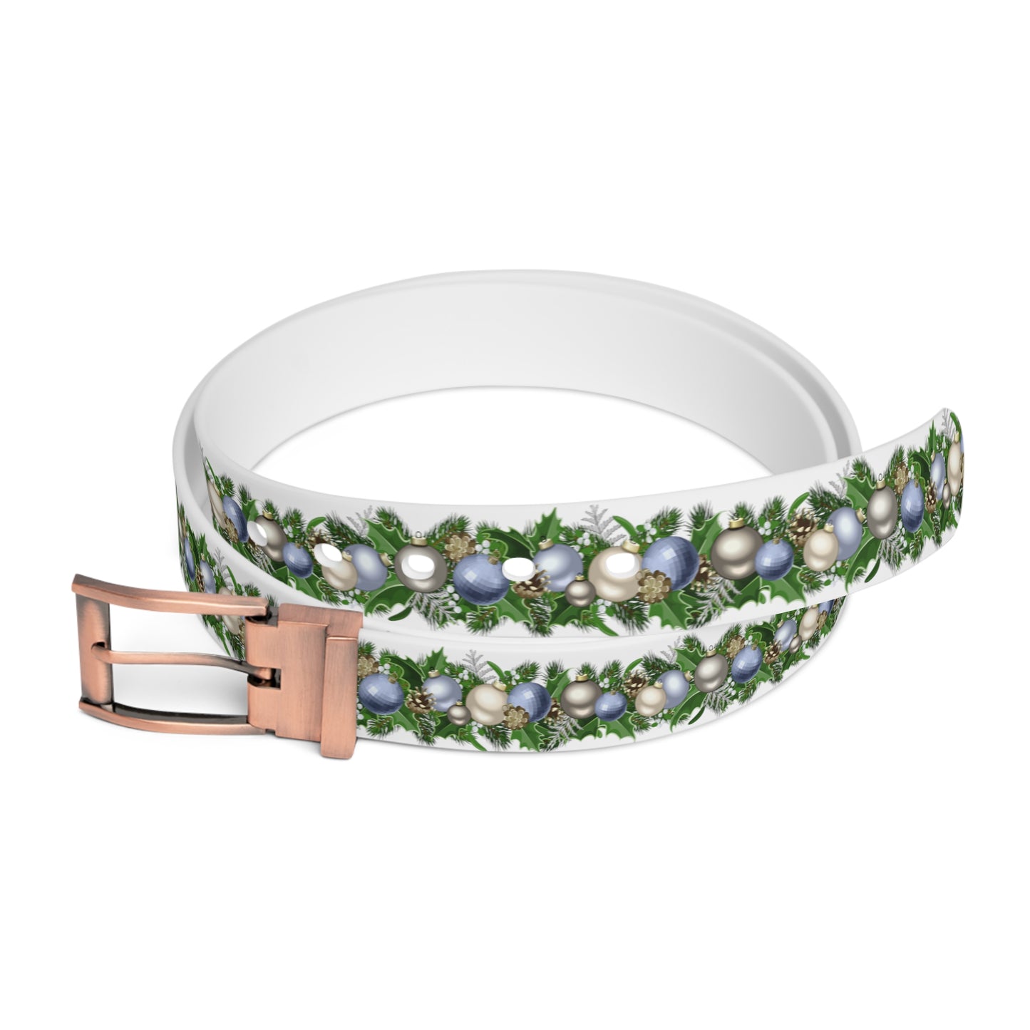 Ugly Christmas Belt - Wreath - Men'