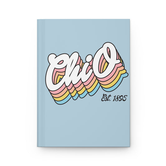 Chi Omega Hardcover Journal Matte -