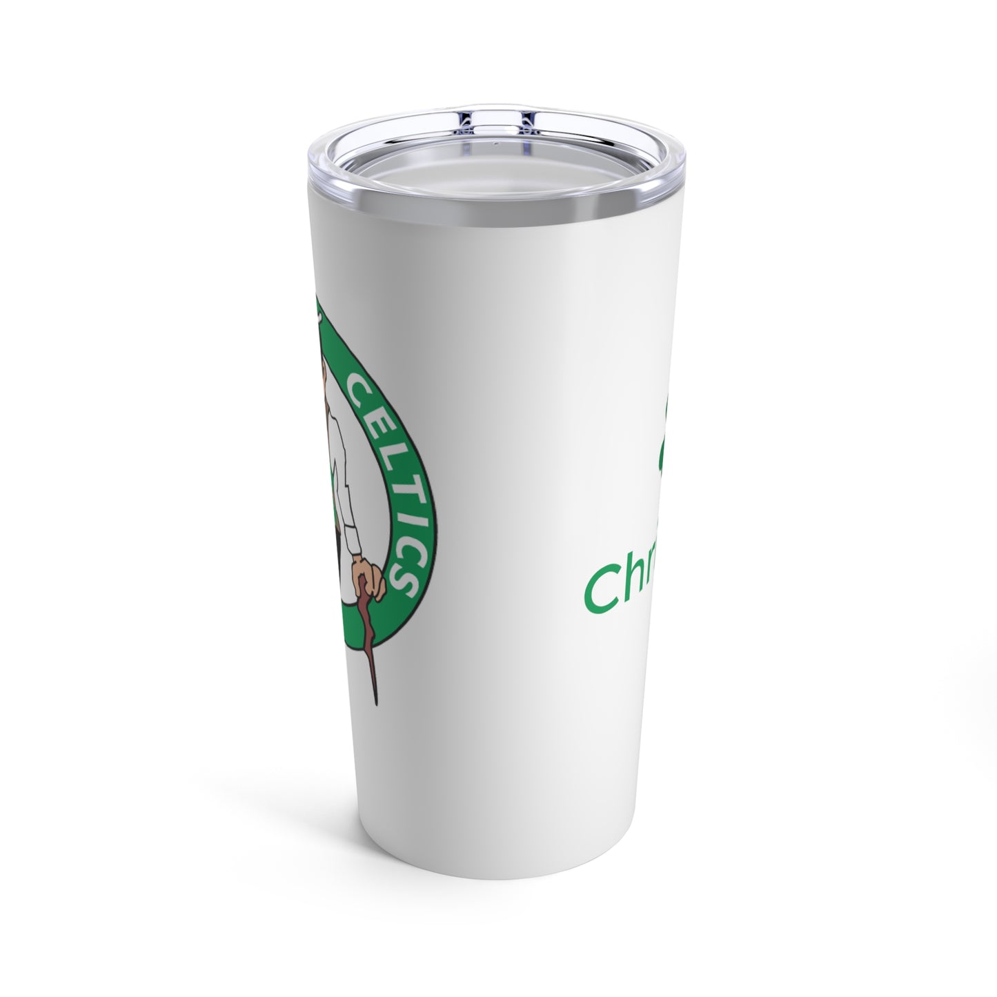 Personalized Boston Celtics 20oz Travel Mug Tumbler