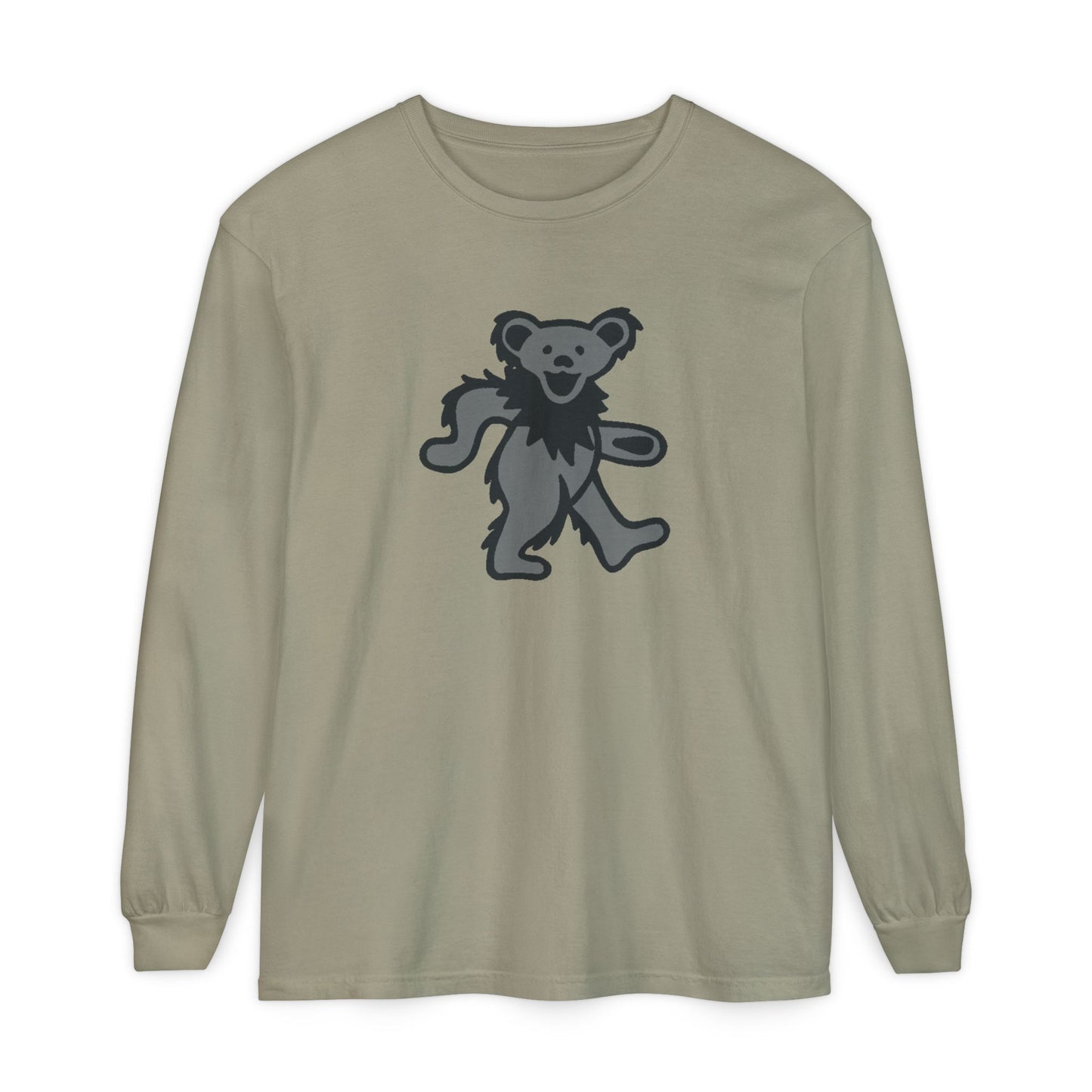 Dancing Bear Color Match Vineyard Collection Unisex Garment-dyed Long Sleeve
