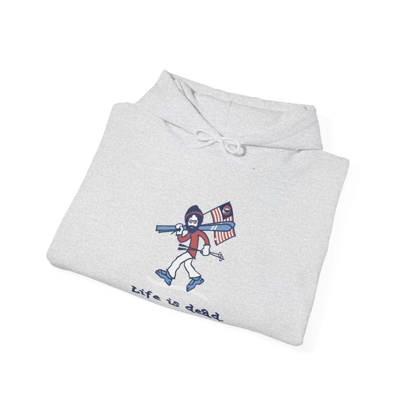 Skier Jerry Grateful Dead Unisex Hoodie  Winter Warmth