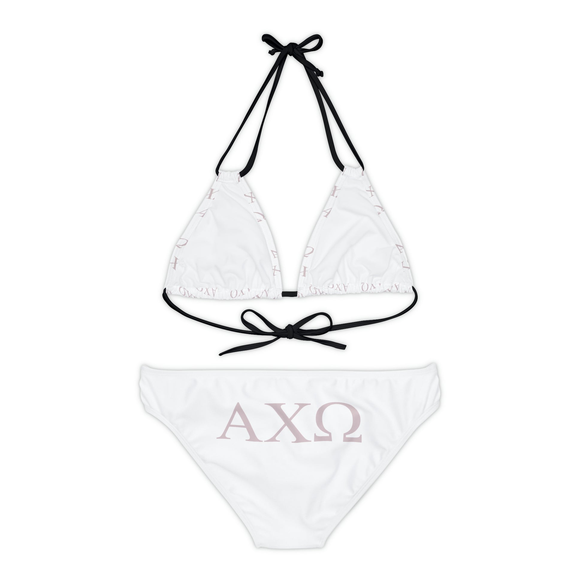Alpha Chi Omega Sorority Strappy Bikini Set