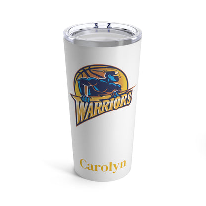 Personalized Golden State Warriors 20oz Travel Mug Tumbler