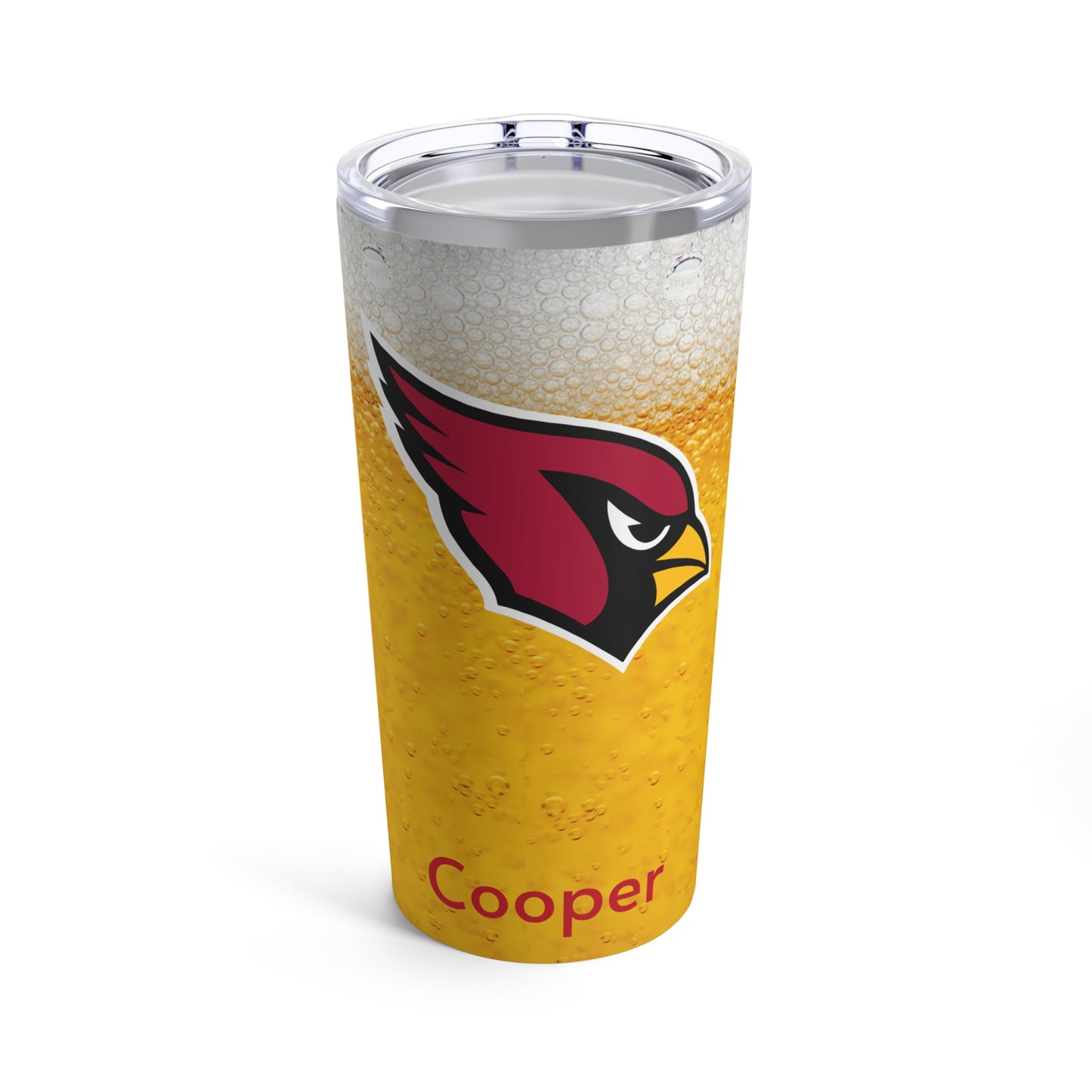 Personalized Arizona Cardinals 20oz Travel Mug Tumbler