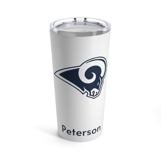 Personalized Los Angeles Rams 20oz Travel Mug Tumbler