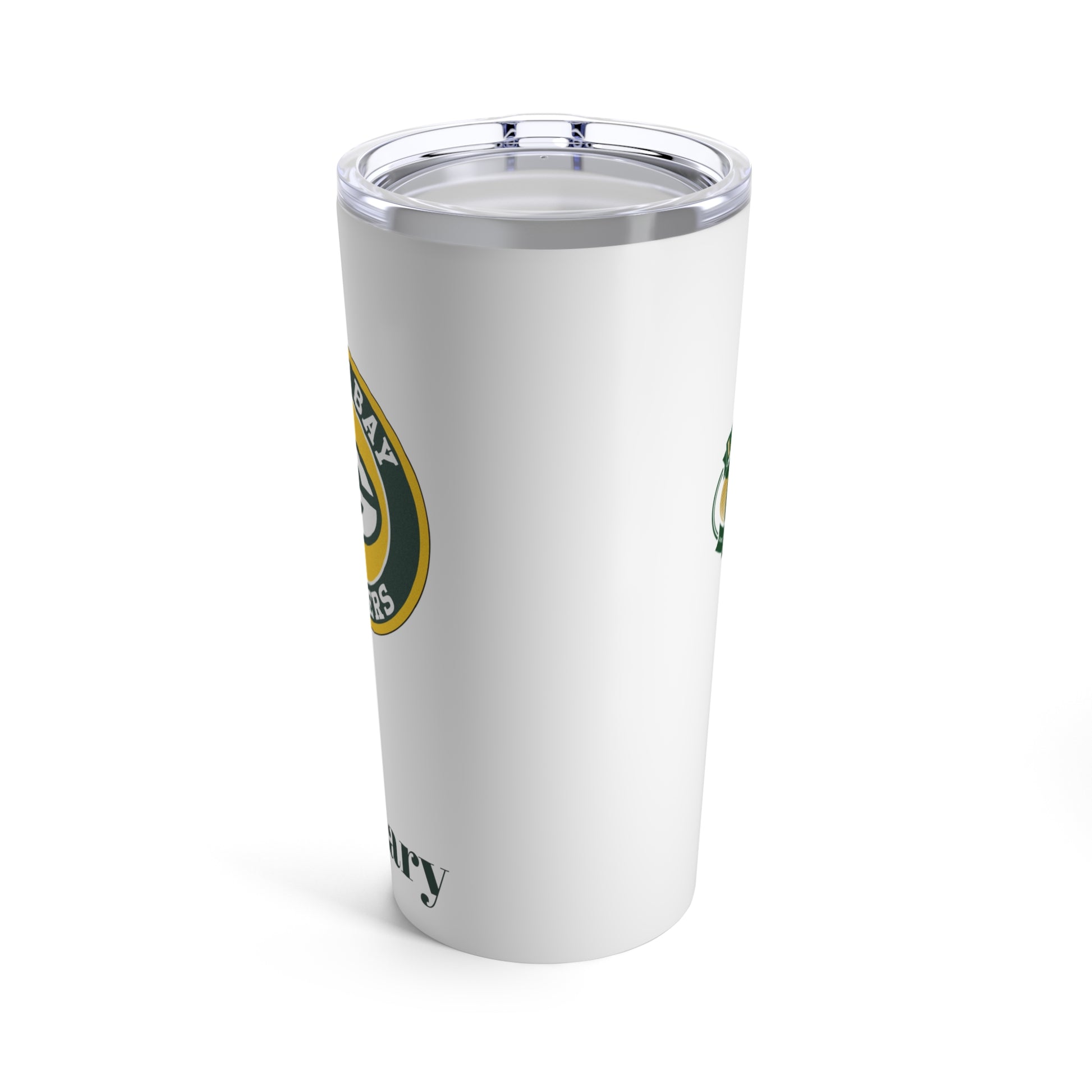 Personalized Green Bay Packers 20oz Travel Mug / Tumbler + Vacuum-Insulated } Add