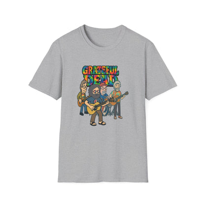 Jerry and The Boys - Life is dead. Grateful Dead TShirt
