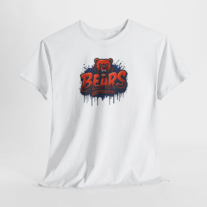 Chicago Bears Art Unisex Premium Cotton Tee