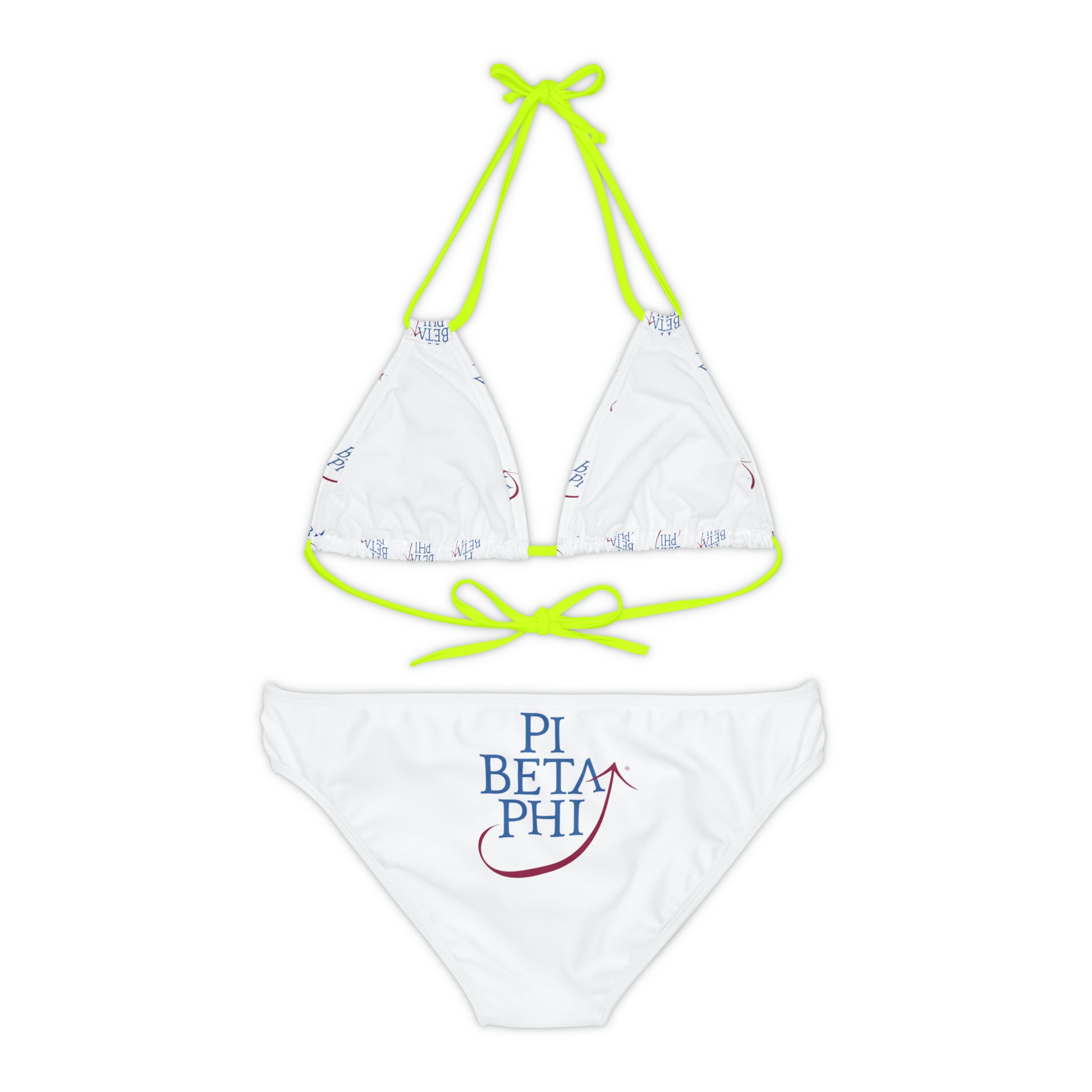 Pi Beta Phi Sorority Strappy Bikini Set - Beach, Pool, Summer