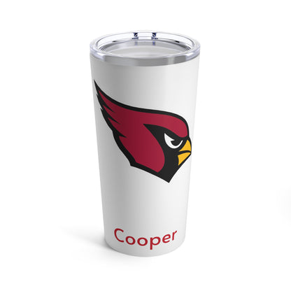 Personalized Arizona Cardinals 20oz Travel Mug / Tumbler + Vacuum-Insulated } Add