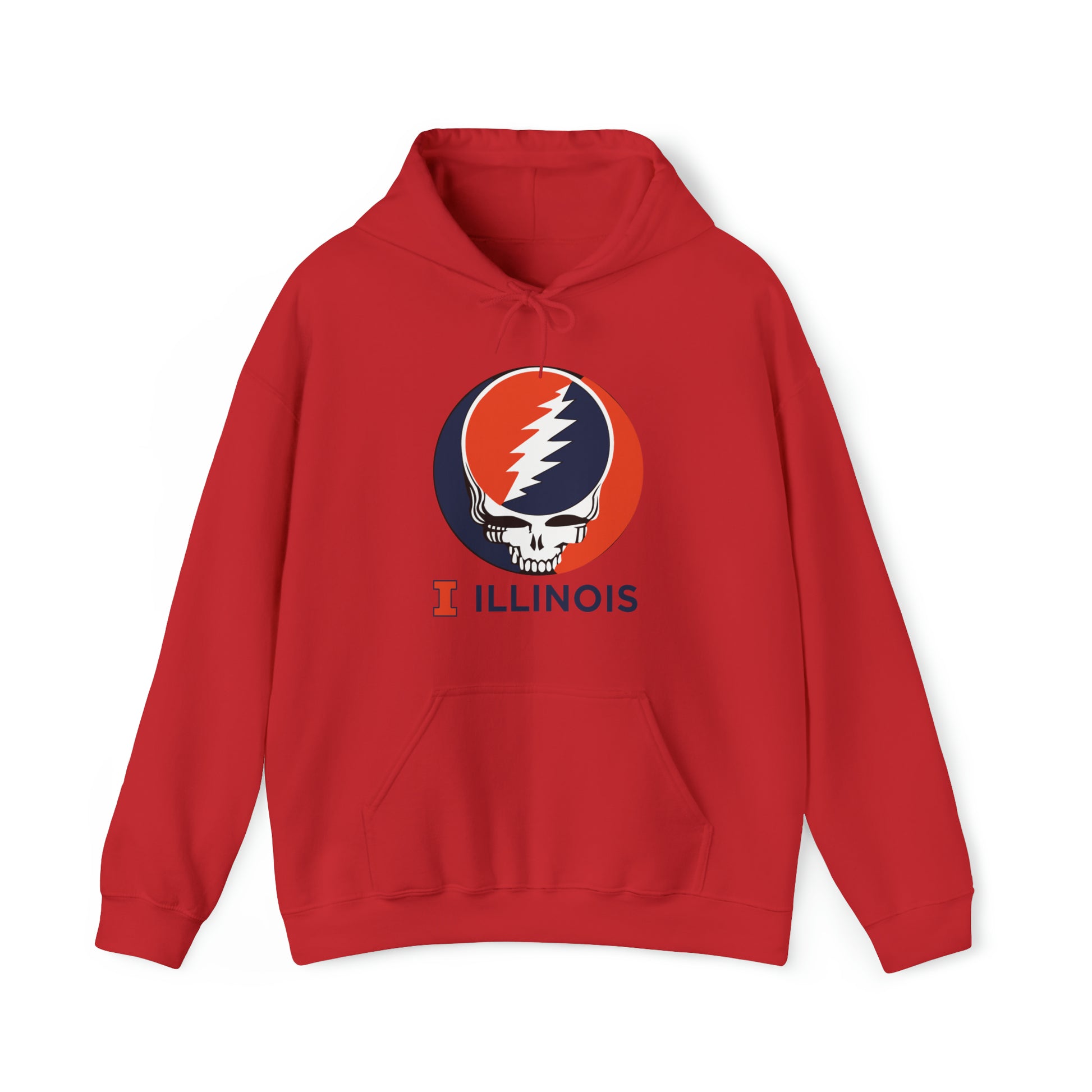 Illinois Grateful Dead Unisex Heavy Blend Hoodie