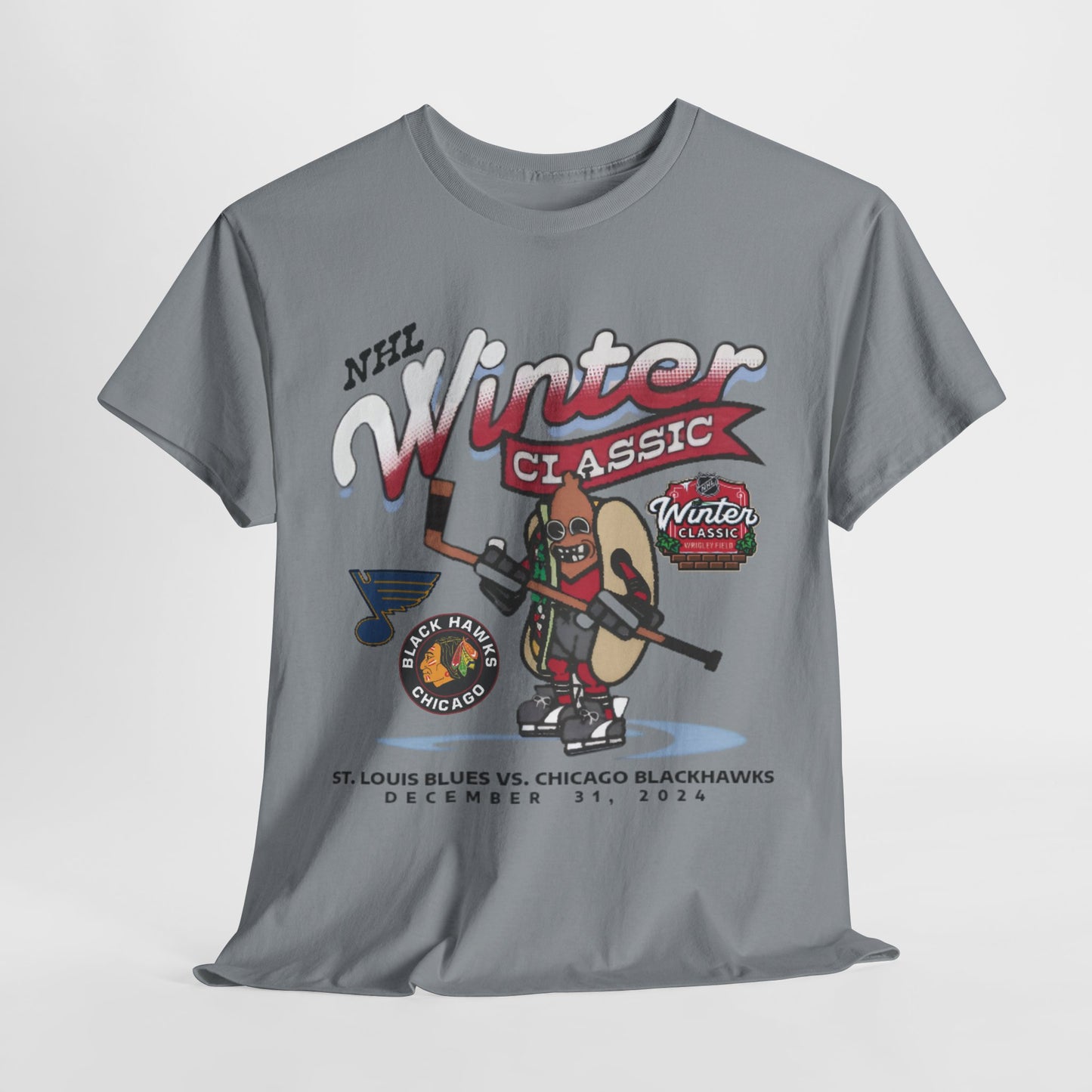 NHL Winter Classic 2024 Grateful Dead Steal Your Face T-Shirt - NHL