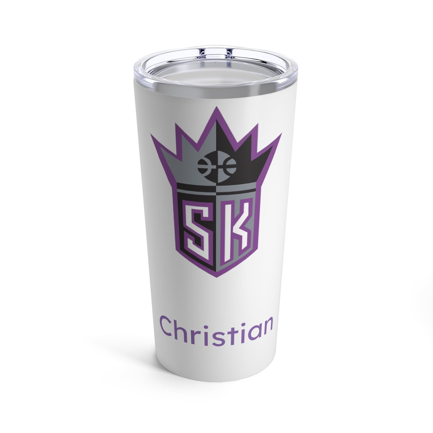 Personalized Sacramento Kings 20oz Travel Mug Tumbler