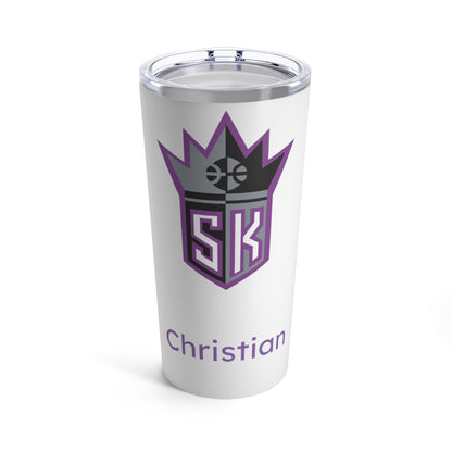 Personalized Sacramento Kings 20oz Travel Mug Tumbler