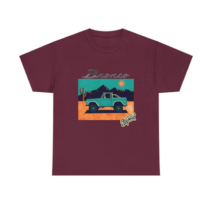 Ford Bronco 'Stay Wild' Art TShirt - Ethical, Sustainable,