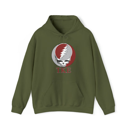 Personalized Tau Kappa Epsilon Grateful Dead Unisex Heavy Blend Hoodie - Hooded Sweatshirt - Add