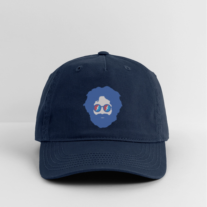 Jerry Grateful Dead Stealie Dad Hat - navy