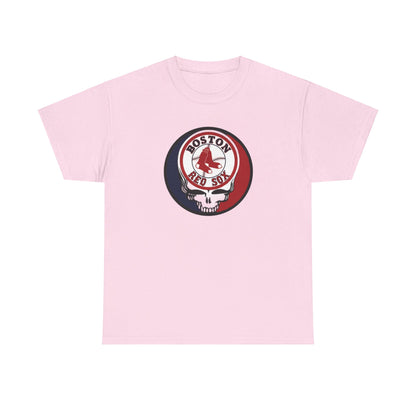 Boston Red Sox Grateful Dead Steal Your Face T-Shirt - MLB