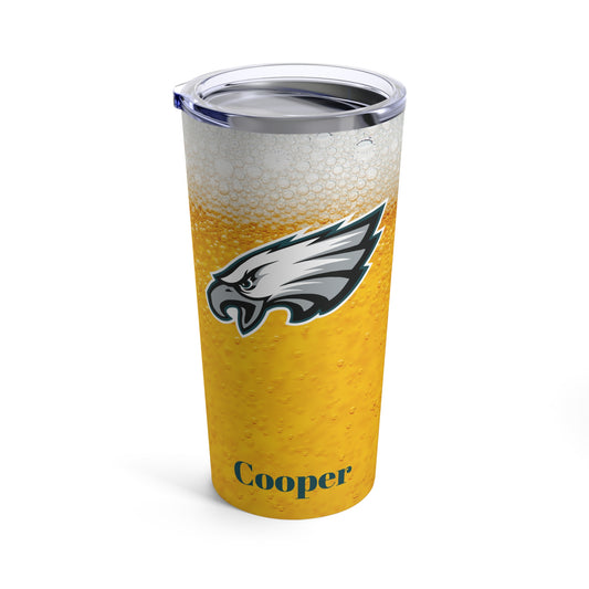 Personalized Philadelphia Eagles 20oz Travel Mug Tumbler