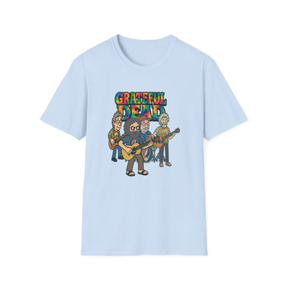 Jerry and The Boys - Life is dead. Grateful Dead TShirt