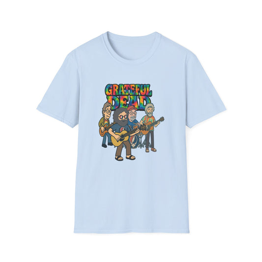 Jerry and The Boys - Life is dead. Grateful Dead TShirt