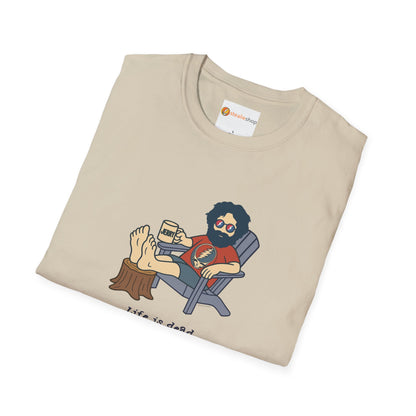 Grateful Dead - Life is dead. Adirondack Jerry T-Shirt