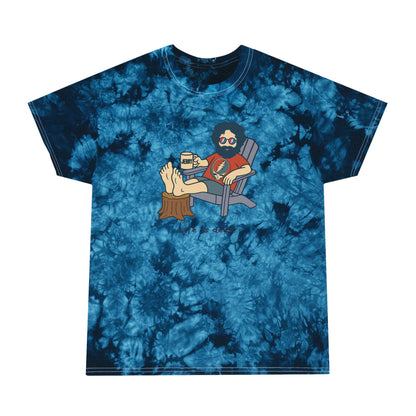 Chillin' Jerry | Life is dead. Stealie Crystal Tie-Dye Unisex T-Shirt