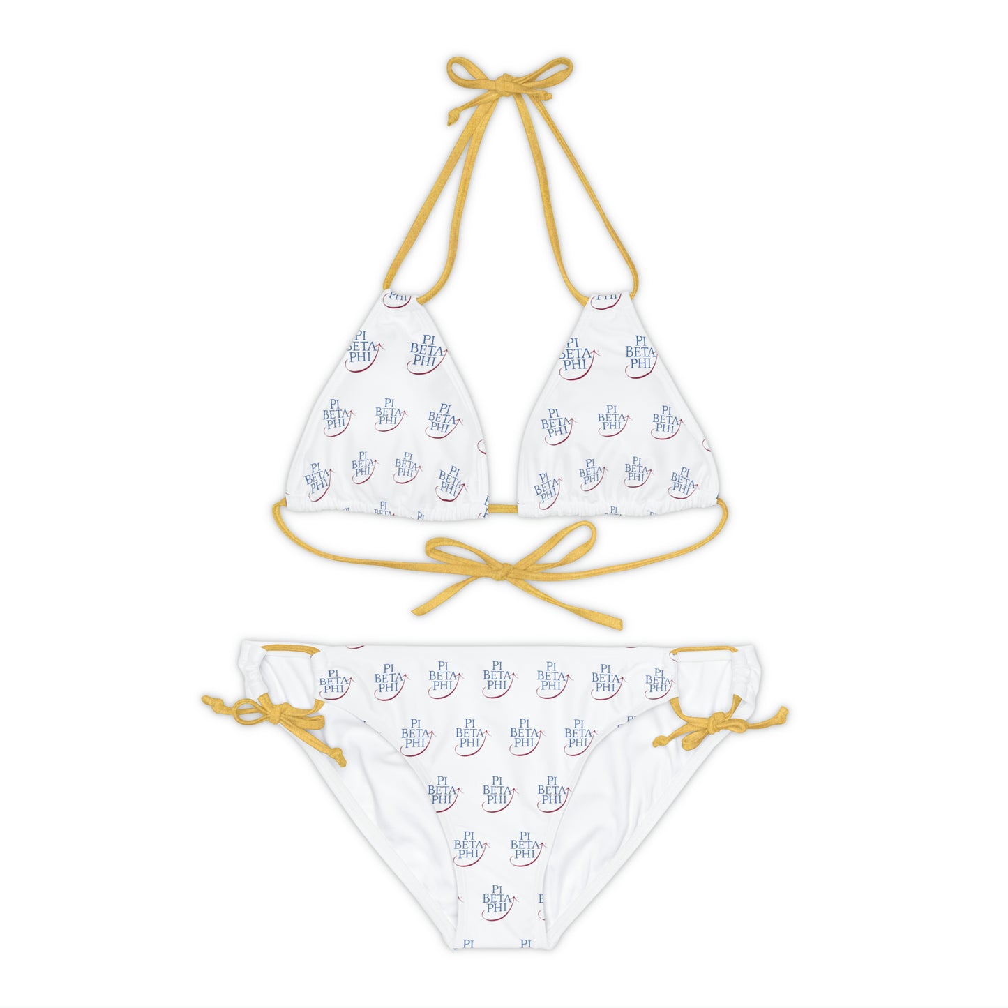 Pi Beta Phi Sorority Strappy Bikini Set - Beach, Pool, Summer