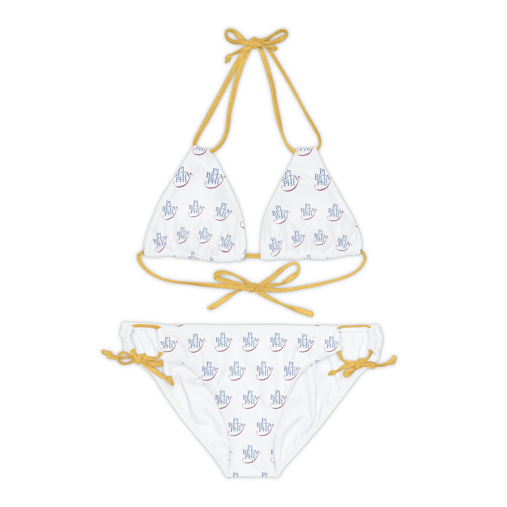 Pi Beta Phi Sorority Strappy Bikini Set - Beach, Pool, Summer