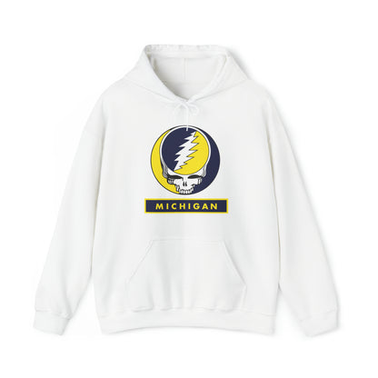 Michigan Grateful Dead Unisex Heavy Blend Hoodie