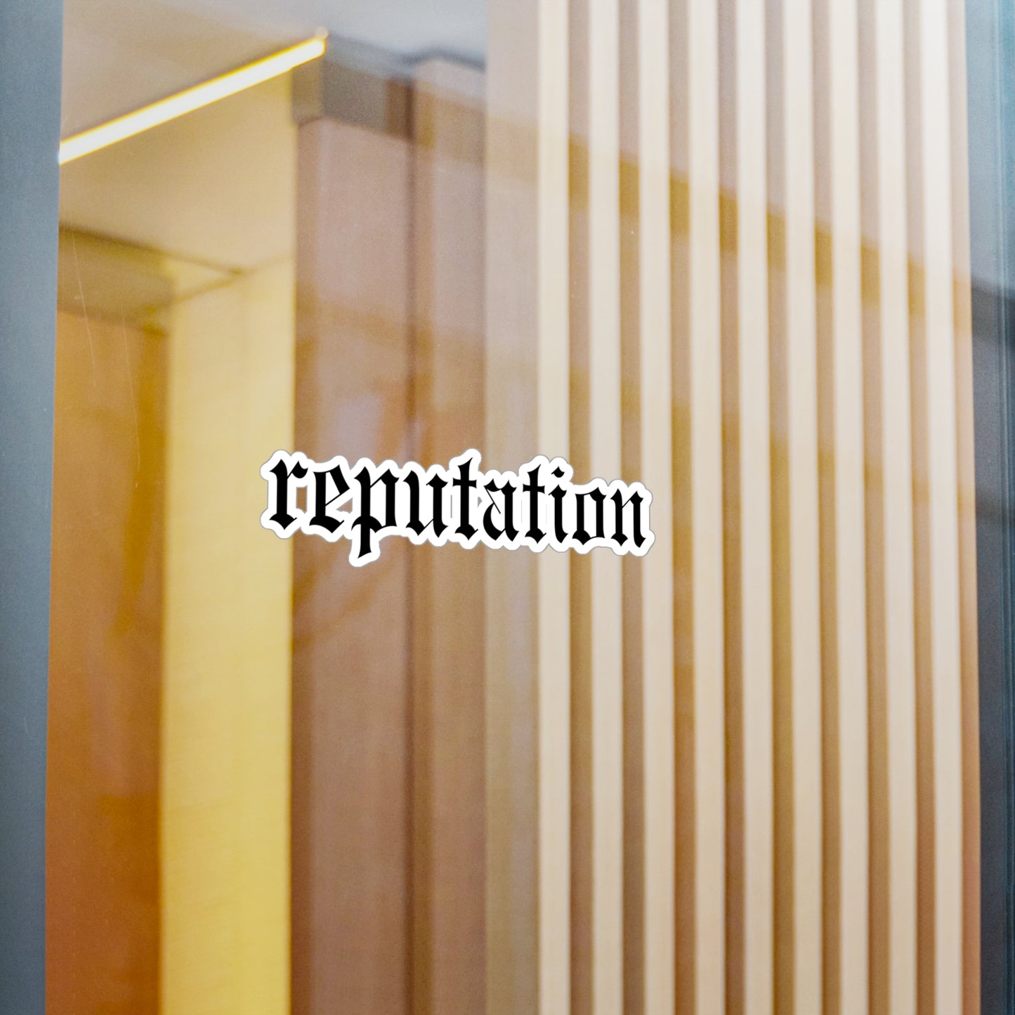 Taylor Swift Reputation Vinyl Sticker