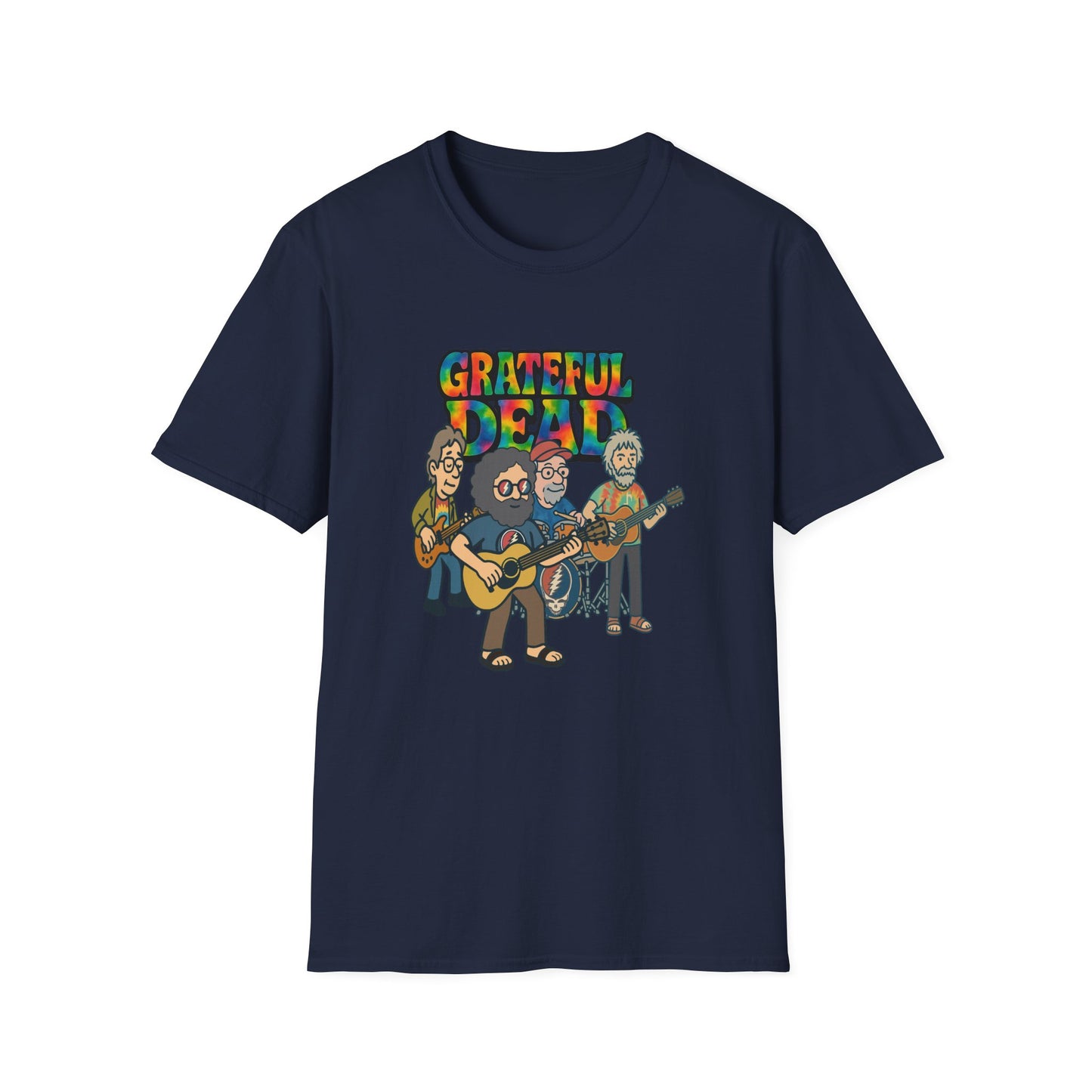 Jerry and The Boys - Life is dead. Grateful Dead TShirt