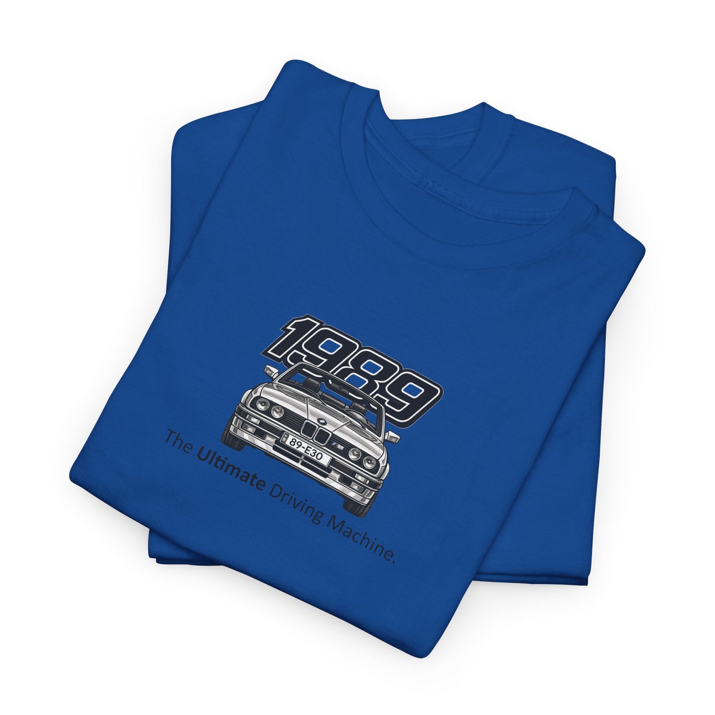 1989 BMW E30 Unisex Cotton T-Shirt