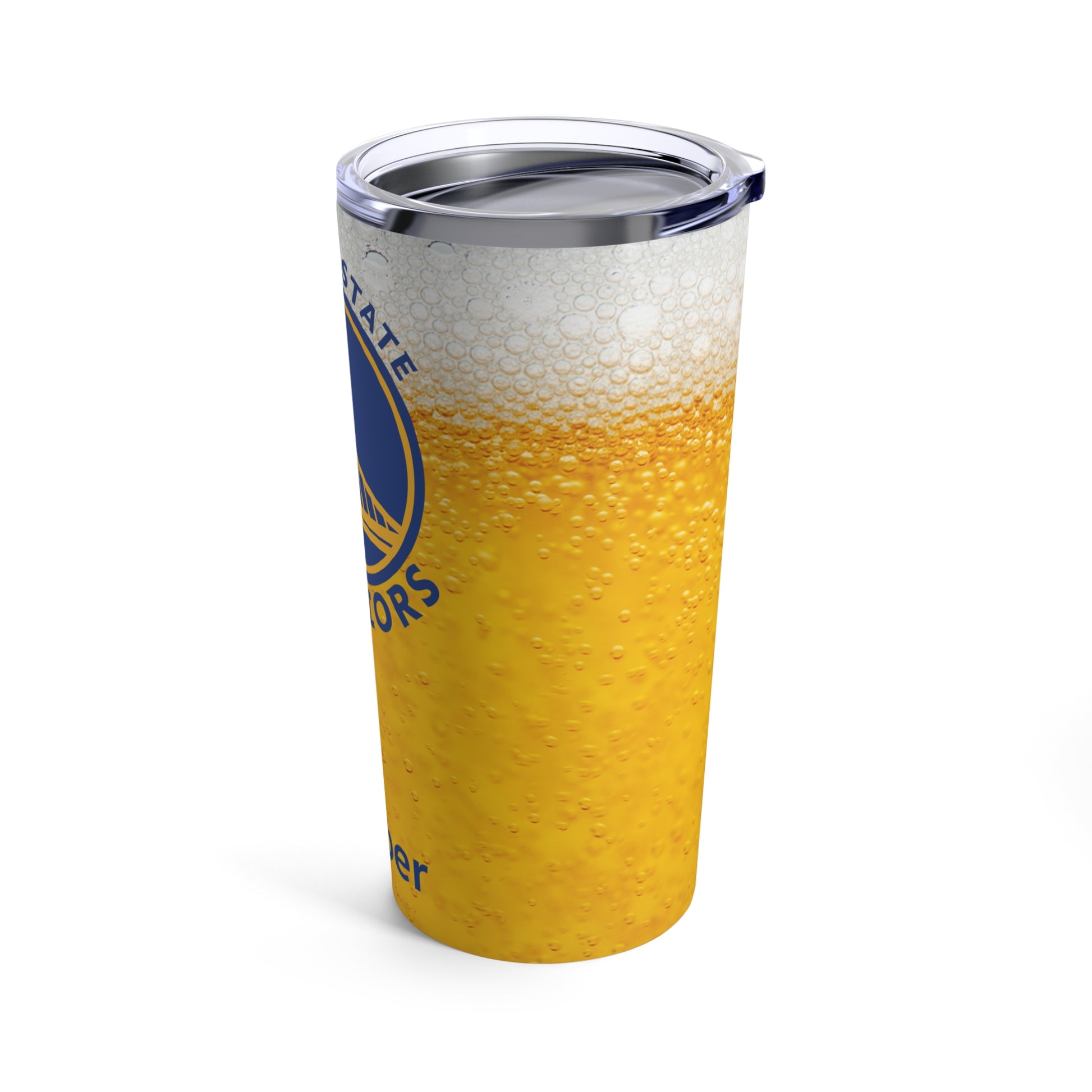 Personalized Golden State Warriors 20oz Travel Mug Tumbler