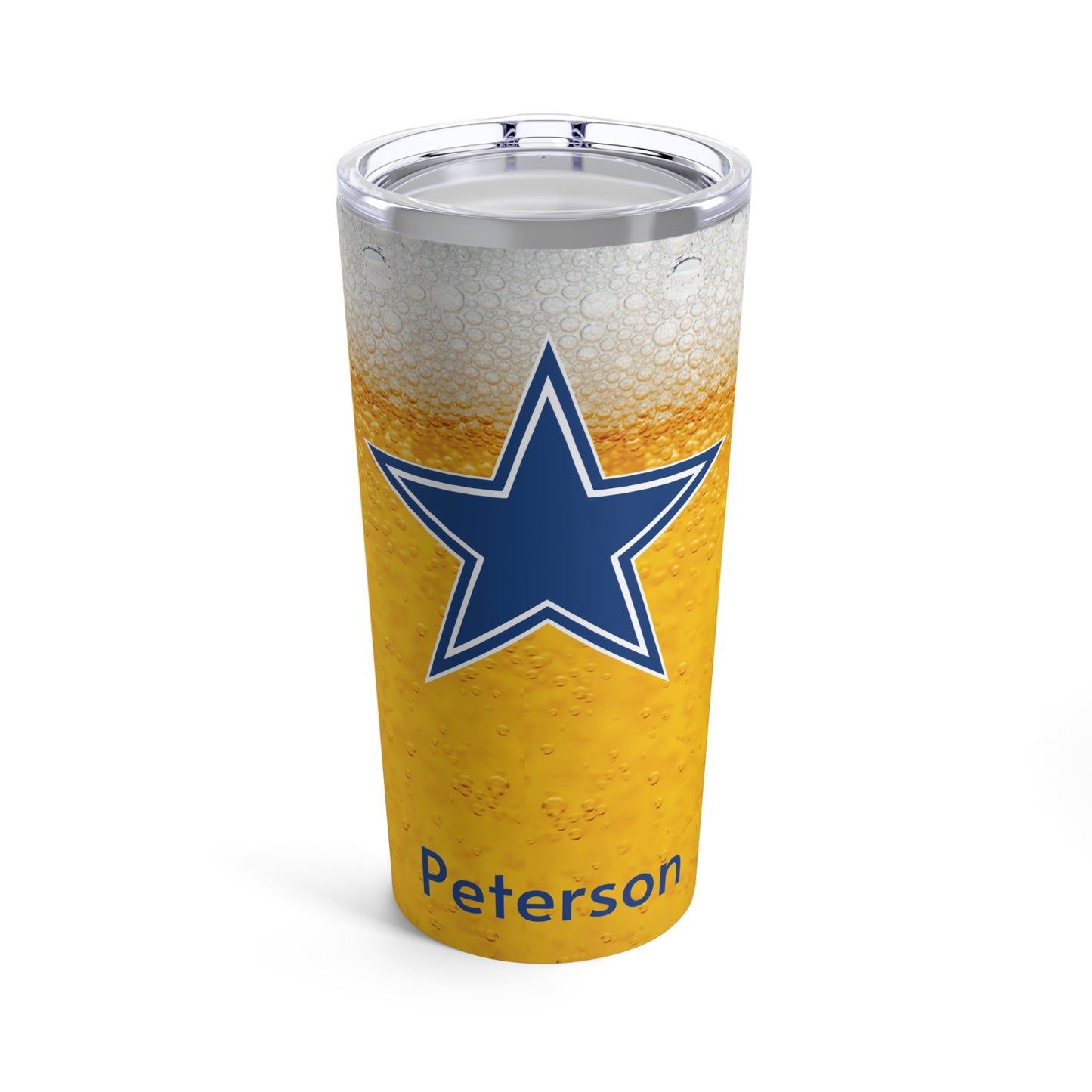 Personalized Dallas Cowboys 20oz Travel Mug Tumbler