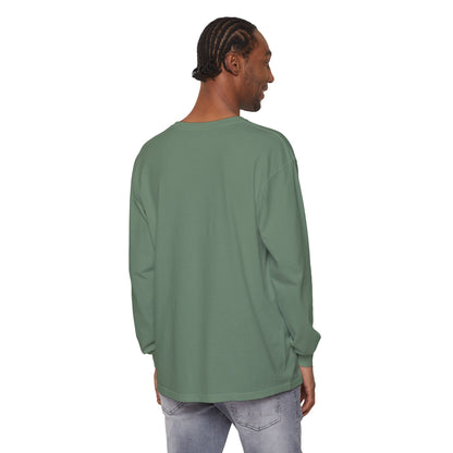 Ski Vermont - Life is dead. Mountain Collection Garment-Dyed Long Sleeve T-Shirt